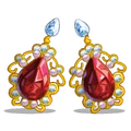 GaudyJewelry RubyEarrings-icon