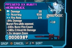 Rusty Weaksauce