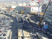 Passerelle A55 destruction
