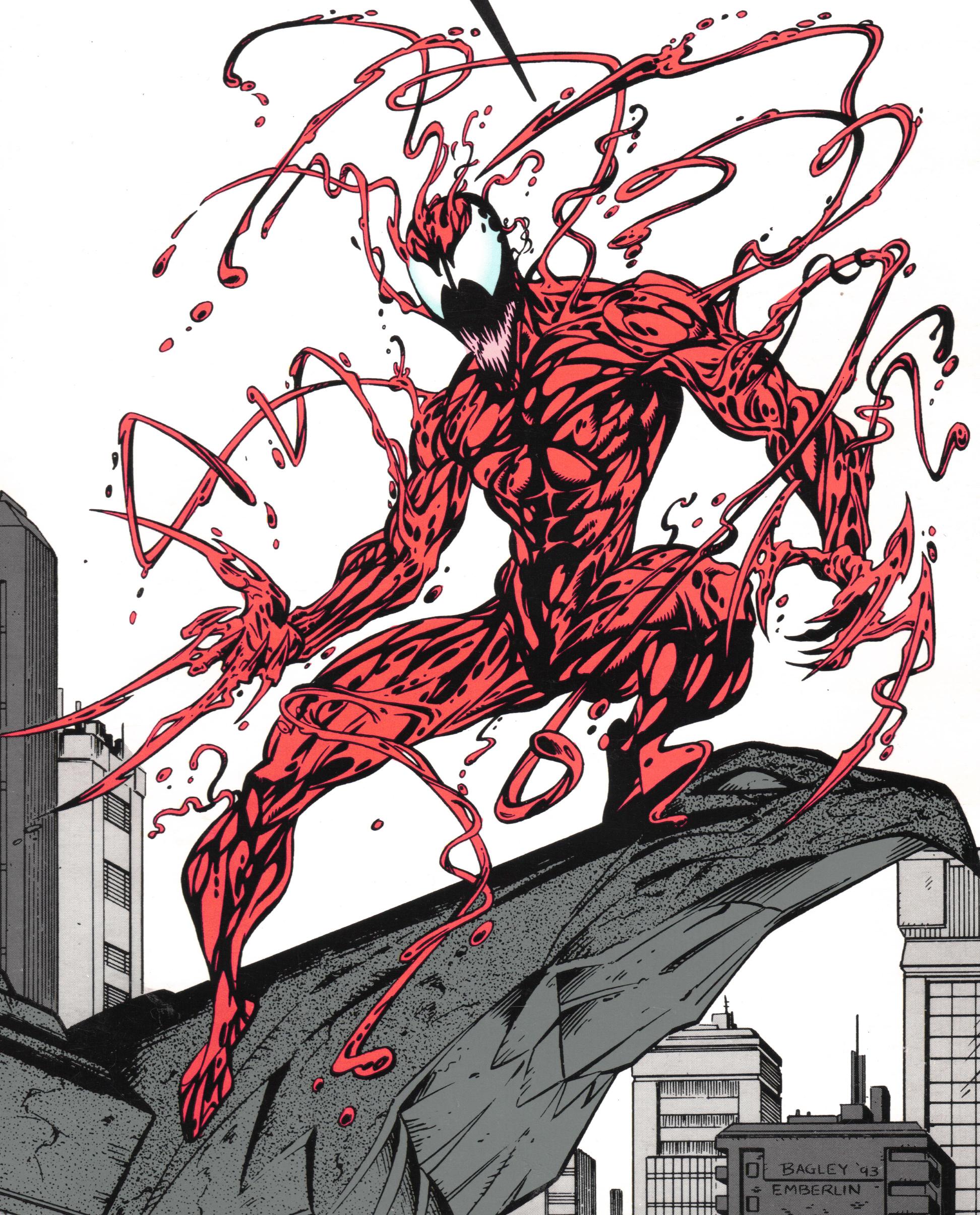 Carnage And Spiderman
