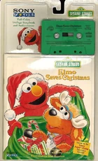 Elmo Saves Christmas (book and tape)