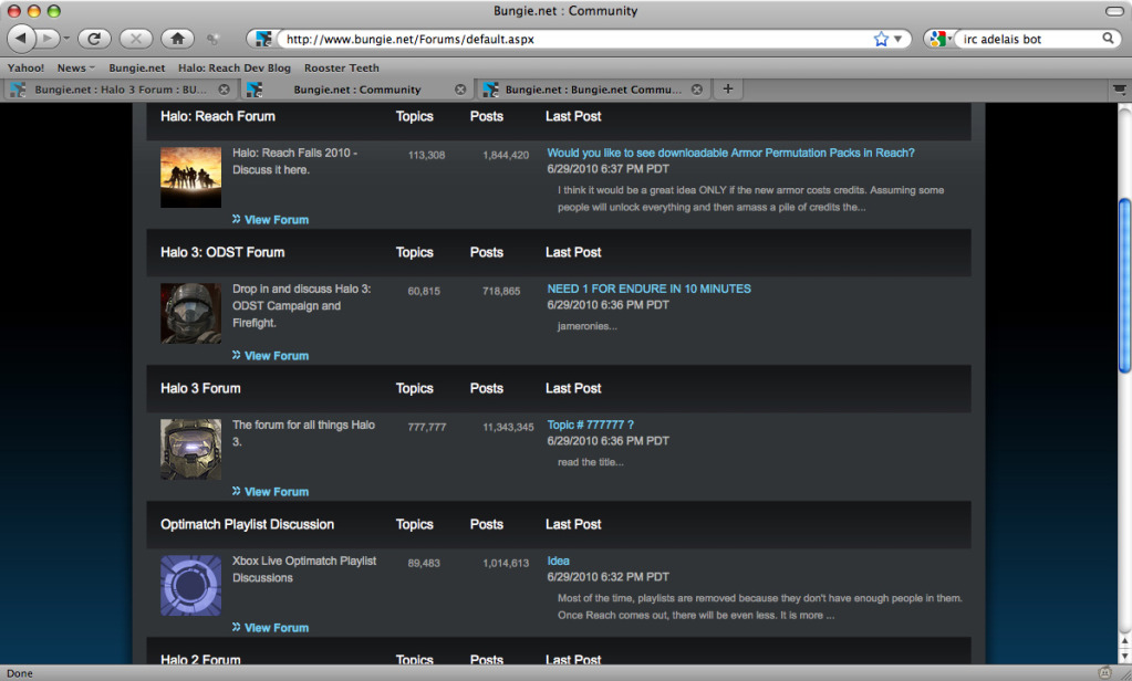 halo 3 forum