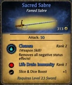 Sacred-sabre