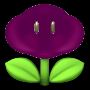 Dark cloud flower