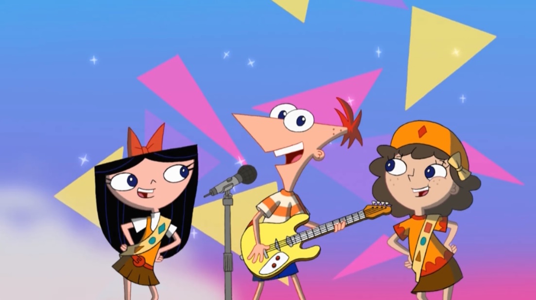 Phineas And Ferb Characters Isabella. Phineas, Isabella, and Milly