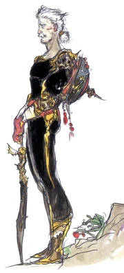 Galuf's design by Yoshitaka Amano