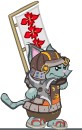 Samurai Cat