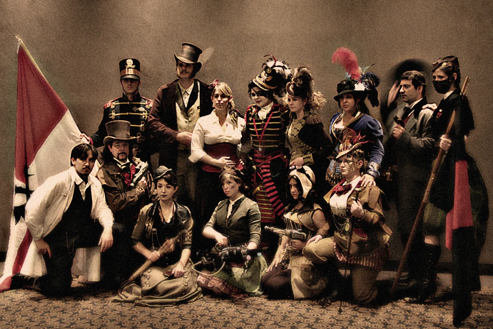 A Majority of the IAPS Assembled for portraiture.