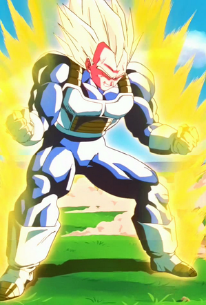 Super Saiyan 4 Gogeta Big Bang Kamehameha. And his new Transformation