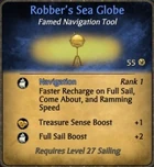 Robber's Sea Globe