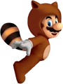 Tanooki MarioSMWWii