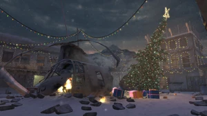 Bare Load Screen Winter Crash CoD4