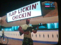 El puesto FGlap Lickin’ Chickin