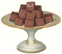 Plain chocolate caramels