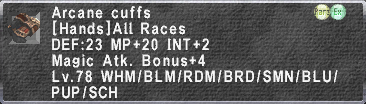 Arcane Cuffs