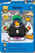 Manbu player card