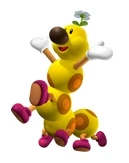 Wiggler in Mario Super Sluggers