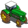 Green Tractor-icon