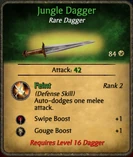 Jungle dagger