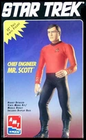 AMT Model kit 8777 Chief Engineer Mr.Scott 1995