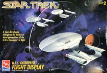AMT Model kit 8787 3-piece USS Enterprise Flight Display Set 1995