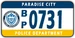 731 License Plate