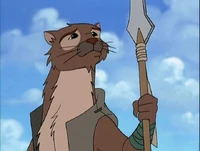 Stumptooth from the Redwall TV Series