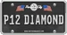 Diamond License Plate