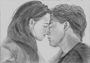 Their first kiss by fuddled