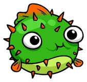 Puffer Fish Pin