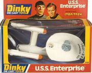 Dinky Toys No.358 USS Enterprise Diecast bubblepack 1977