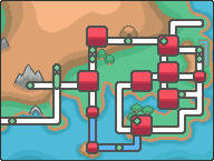 Route 5 Kanto Map