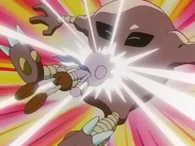 EP235 Tyrogue golpeando a Hitmonlee