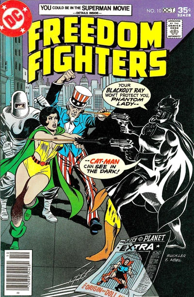 Cover for Freedom Fighters #10