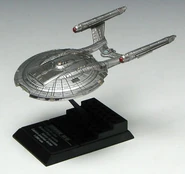 F-Toys USS Enterprise-NX model