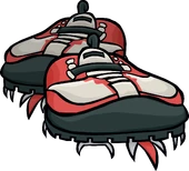 Red Hiking Shoes