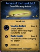 Halk idol knife