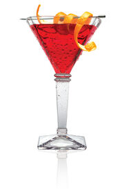 Cocktail orange twist
