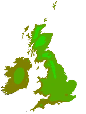 UK Hardiness 7 to 9