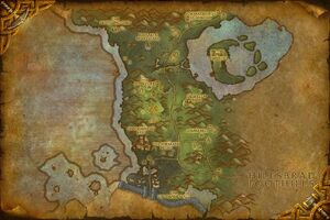 World Warcraft Eastern Kingdoms  on Newunlabeled Map Eastern Obtained From Times Called Azeroth
