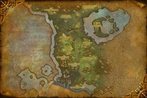 World Warcraft Kalimdor  on Newunlabeled Map Eastern Obtained From Times Called Azeroth