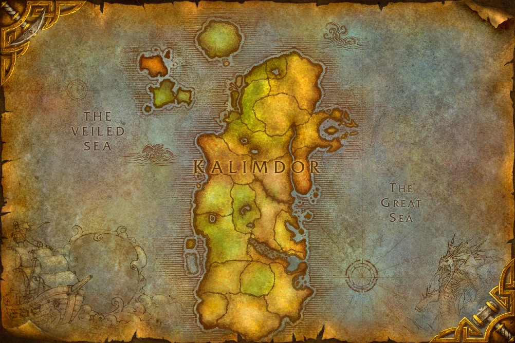 Azuremyst Isle Map