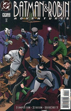 Cover for Batman & Robin Adventures #17