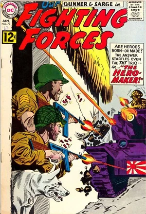 Cover for Our Fighting Forces #73