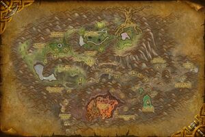 World Warcraft  Cataclysm on World Of Warcraft Map Cataclysm