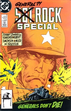 Cover for Sgt. Rock Special #4