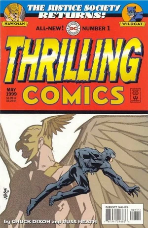 Cover for JSA Returns: Thrilling Comics #1