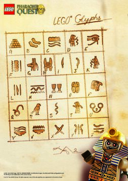 Lego Pharaohquest Games Online on Could Been On Any Pharaoh S Quest Item Or Website Well These Symbols