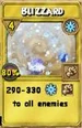 Blizzard Treasure Card