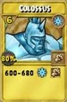 Colossus Treasure Card